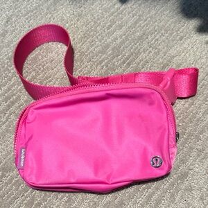 Lululemon sonic Pink Belt Bag